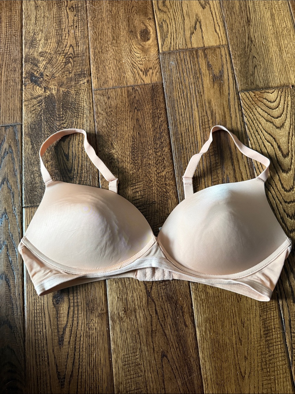 ADORE ME Everyday Nude T-Shirt Bra - Smooth Light Beige Support Size 36D